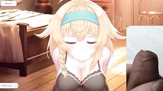 Take Me to the Dungeon!! Hentai Game Blowjob Scene Porn React