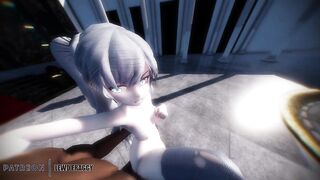 RWBY - Weiss Schnee Saggitarius Pleasure [4K UNCENSORED HENTAI]