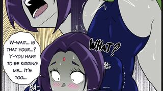 Raven's savage serum Beast fuck her hard ( Hentai)