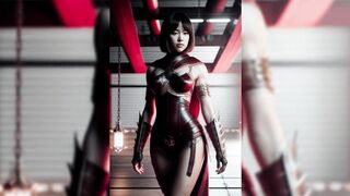 Muscle Fantasy girls muscle growth in a laboratory