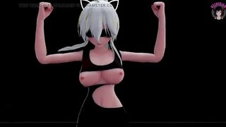 Cute Dance With Blindfolded Eyes