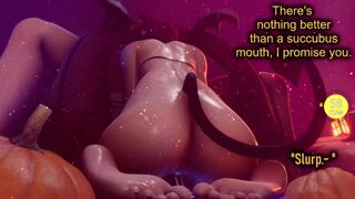 [Hentai JOI Teaser] Hu Tao proves you're a premature ejaculator [2 Endings, Succubus]