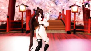Huge Tits Teen Dancing (3D HENTAI)