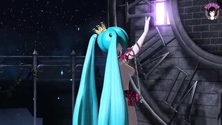 Hatsune Miku - Cute Nude Dance (3D HENTAI)