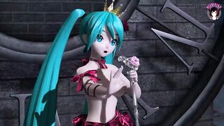 Hatsune Miku - Cute Nude Dance (3D HENTAI)