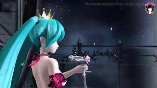 Hatsune Miku - Cute Nude Dance (3D HENTAI)