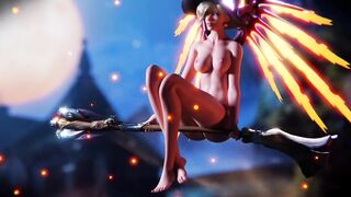 End_Duke (lina and exciting ada shows her magical body)