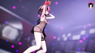 Arashi In Sexy Lingerie Dancing (3D HENTAI)