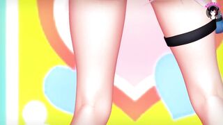 Cute Cat Girl Dancing Full Nude (3D HENTAI)
