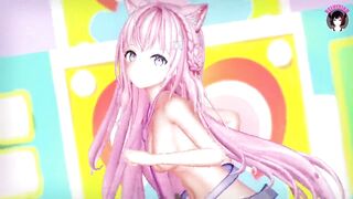 Cute Cat Girl Dancing Full Nude (3D HENTAI)