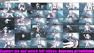 Cute Teen Cat Girl Dancing + Gradual Undressing (3D HENTAI)