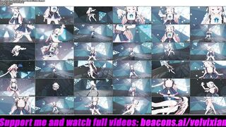 Cute Teen Cat Girl Dancing + Gradual Undressing (3D HENTAI)
