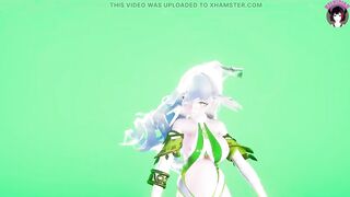 Pregnant Teen Sexy Dance (3D HENTAI)