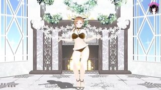 Sexy Teen With Thick Thighs Dancing + POV Sex (3D HENTAI)
