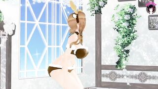 Sexy Teen With Thick Thighs Dancing + POV Sex (3D HENTAI)