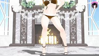 Sexy Teen With Thick Thighs Dancing + POV Sex (3D HENTAI)