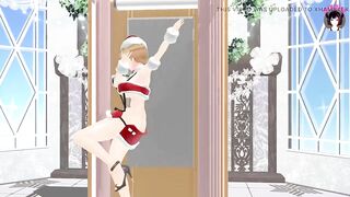 Sexy Teen With Thick Thighs Dancing + POV Sex (3D HENTAI)