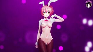 Sexy Teen In Bunny Suit Dancing (3D HENTAI)