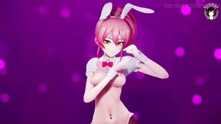 Sexy Teen In Bunny Suit Dancing (3D HENTAI)