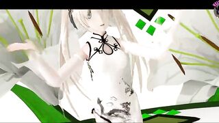 Cute Teen Dancing In Chinese Dress + Gradual Undressing (3D HENTAI)