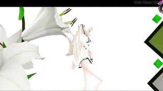 Cute Teen Dancing In Chinese Dress + Gradual Undressing (3D HENTAI)