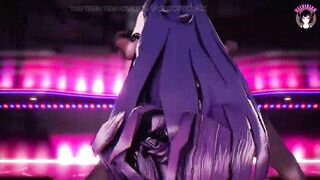 Sexy Teen In Black Lingerie Dancing (3D HENTAI)