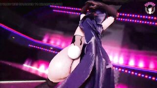 Sexy Teen In Black Lingerie Dancing (3D HENTAI)