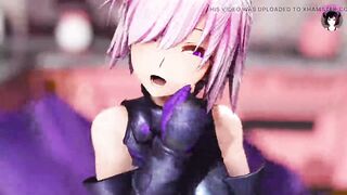 Sexy Warrior Girl Showing Her Pussy While Dancing (3D HENTAI)