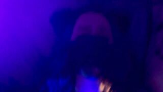 CAT GIRL FUCKED AT LOFI PARTY NEON LIGHTS