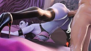 Overwatch Widowmaker Jack-O Pose Fuck POV