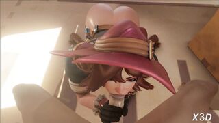 X3D patreonX3D Intense blowjob tasty sweet hot ass buttocks thirsty for cock intense hardcore sex hot delicious pleasure swallow