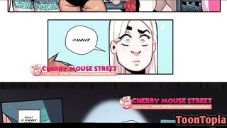 Futa Cherry Loves Cock in The Gym - Cartoon Comic