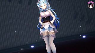 Cute Elf Teen Dancing Showing Pussy (3D HENTAI)