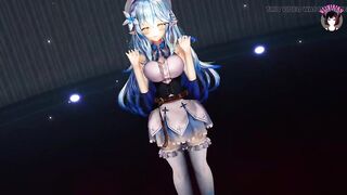 Cute Elf Teen Dancing Showing Pussy (3D HENTAI)