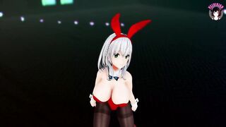 Sexy Dance In Bunny Suit (3D HENTAI)