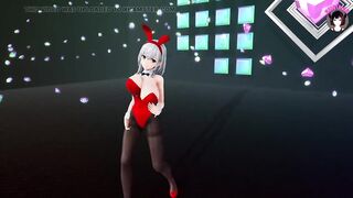 Sexy Dance In Bunny Suit (3D HENTAI)
