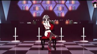 Full Nude Cute Teen Dancing Showing Tits (3D HENTAI)
