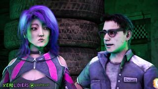 The Wraith & Yui Kimura starring in Biker Girl!! (Dead by Daylight)