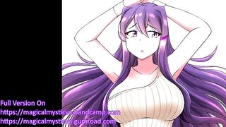 Yuri Route: Lewd Ending "Yuri Can't Control Her Desires For You~!" ASMR (Audio Roleplay Preview)