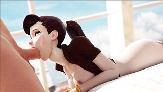 Tiaz-3DX Hot hard anal sex delicious riding perfect huge buttocks swallowing big dick sweet intense pleasure hardcore delicious