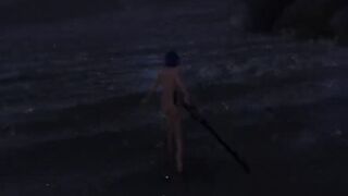 Nude Mod【KH3】アクアを脱がして拝むだけの動画【MOD】