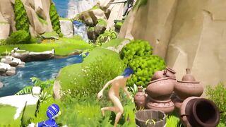 Nude Mod【KH3】アクアを脱がして拝むだけの動画【MOD】