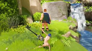 Nude Mod【KH3】アクアを脱がして拝むだけの動画【MOD】