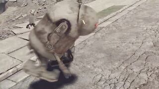 【Nude Mod】本家の尻をただ官能するだけ【nier automata】