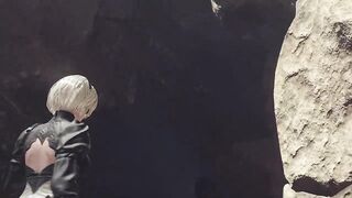 【Nude Mod】本家の尻をただ官能するだけ【nier automata】
