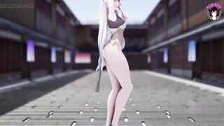 Big Ass Teen Cat Girl Dancing (3D HENTAI)