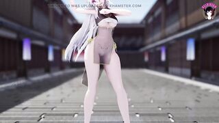 Big Ass Teen Cat Girl Dancing (3D HENTAI)