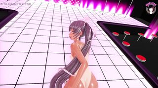 Sexy Tanned Teen Dancing Full Nude (3D HENTAI)