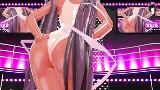 Sexy Tanned Teen Dancing Full Nude (3D HENTAI)