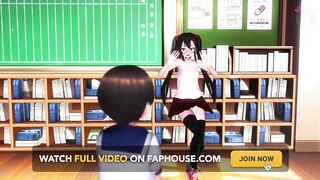 Sexy Dance in Class + Gradual Undressing